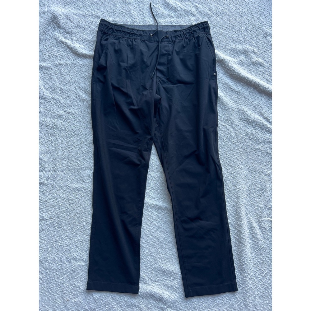 Vuori Meta Pant Mens XL Black Technical Stretch Travel Trousers